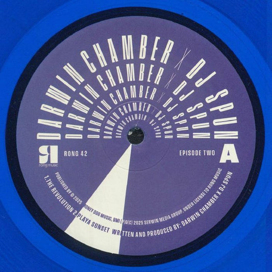 DARWIN CHAMBER / DJ SPUN - Episode Two [Translucent Blue Vinyl]