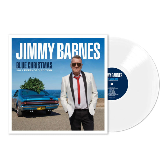 JIMMY BARNES - BLUE CHRISTMAS (2023 EXPANDED) [White LP]