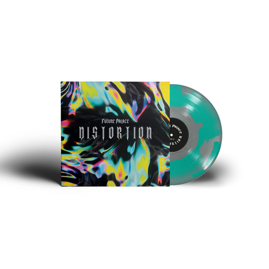 Future Palace - Distortion [LP Silver + mint ink spot]