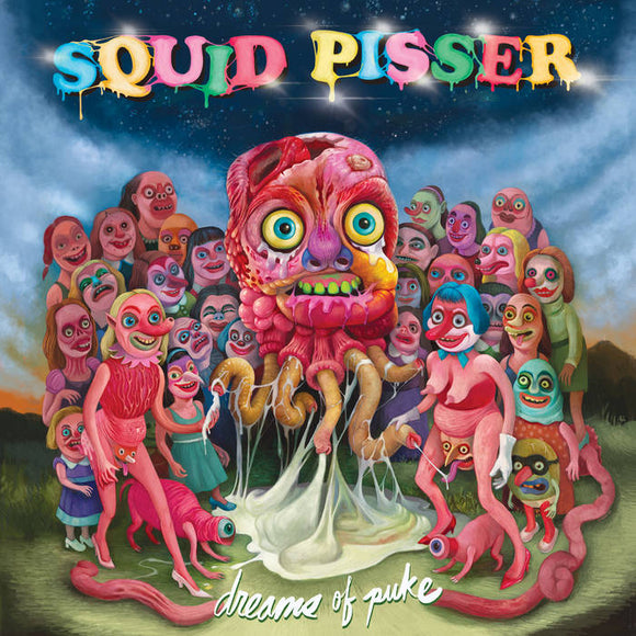 Squid Pisser - Dreams Of Puke [CD Six Panel Tri-Fold Jacket, Fold Over Lyric Insert]