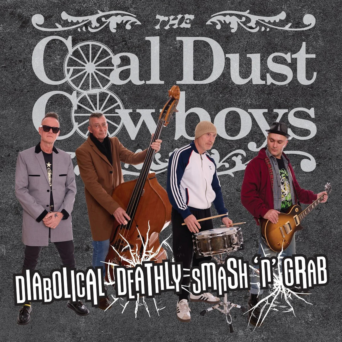 The Coal Dust Cowboys - Diabolical Deathly Smash 'n' Grab [10EP Grey vinyl]