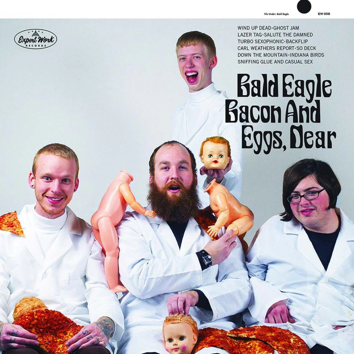 Bald Eagle - Bacon and Eggs, Dear [Over Easy Egg vinyl]
