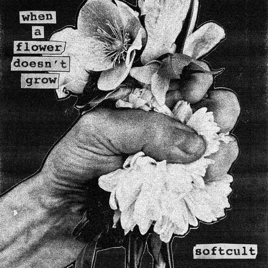 Softcult - When A Flower Doesn't Grow [Indies Black & Grey - A Side / B Side - 2 Colour Vinyl]