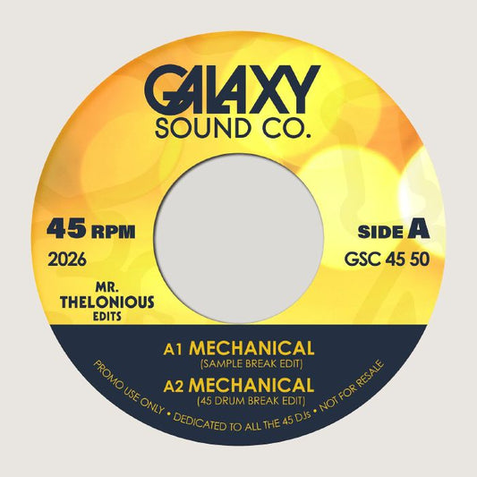 MR THELONIOUS - Edits By Mr Thelonious [7" Vinyl]