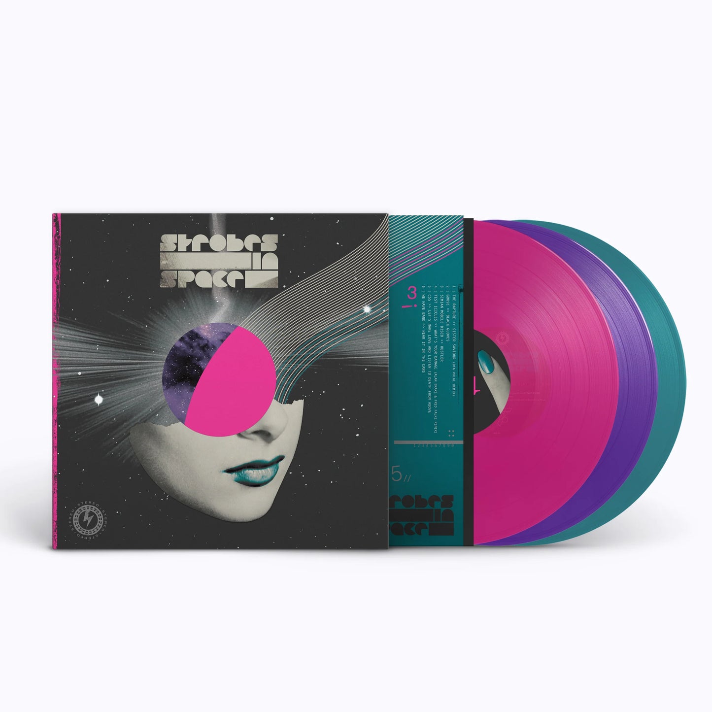 Various Artists  - Strobes in Space (Indie Sleaze, Nu Rave & Future Disco 2000-2009) [Colour 3LP]
