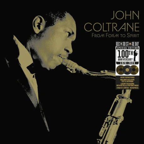 JOHN COLTRANE - From Form To Spirit (Solid Gold/Solid Black Vinyl) (Rsd 2026)