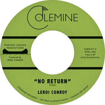 Leroi Conroy - No Return b/w Path Of Man [7" Single]