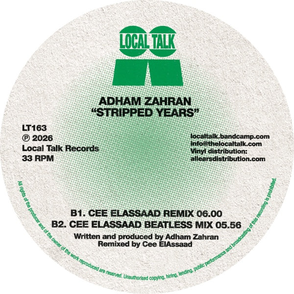 ADHAM ZAHRAN - STRIPPED YEARS
