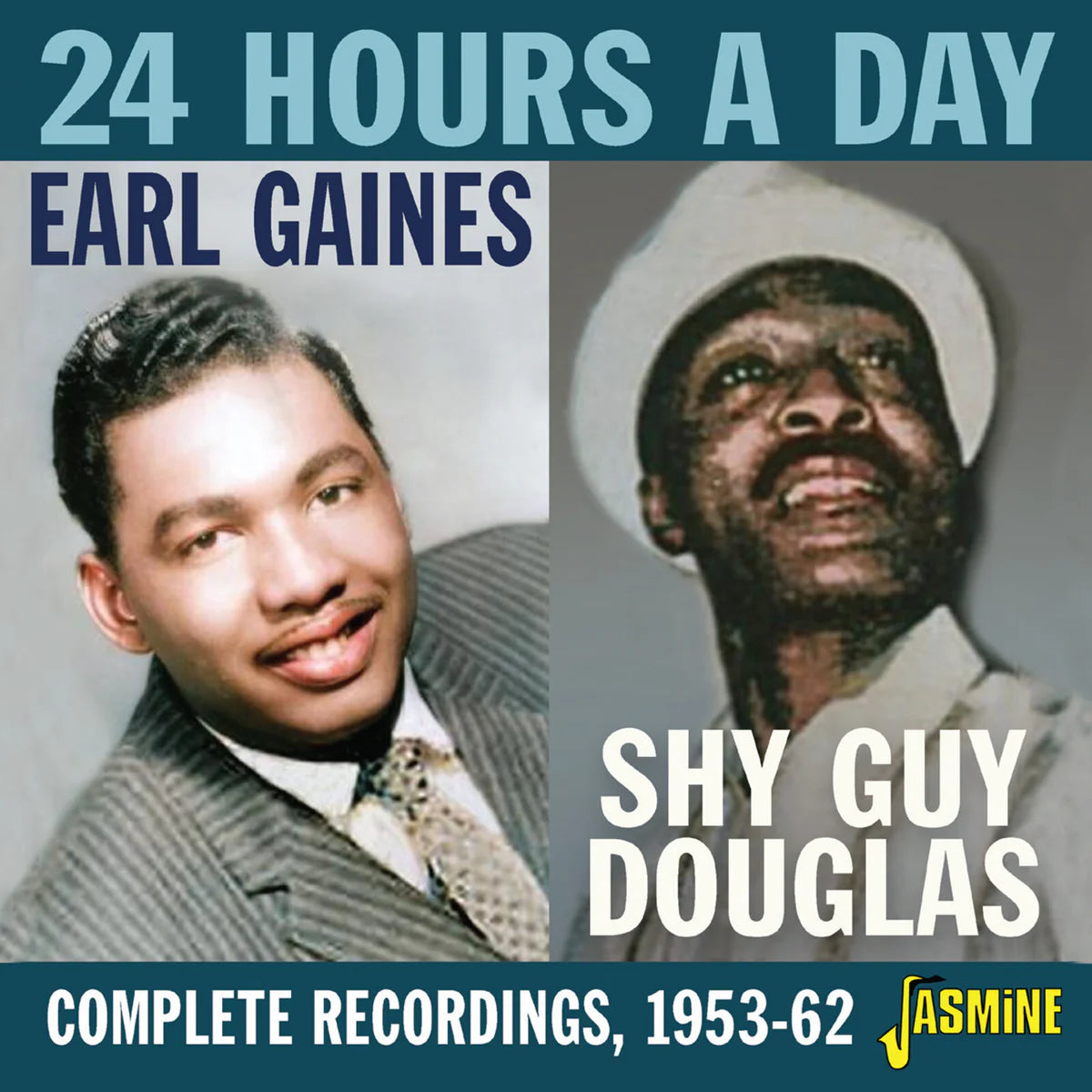 Earl Gaines & Shy Guy Douglas - 24 Hours A Day - Complete Recordings, 1953-1962 [CD]