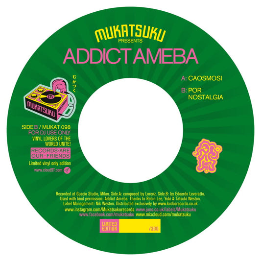 Addict Ameba - Caosmosi / Por Nostalgia [7" Vinyl]