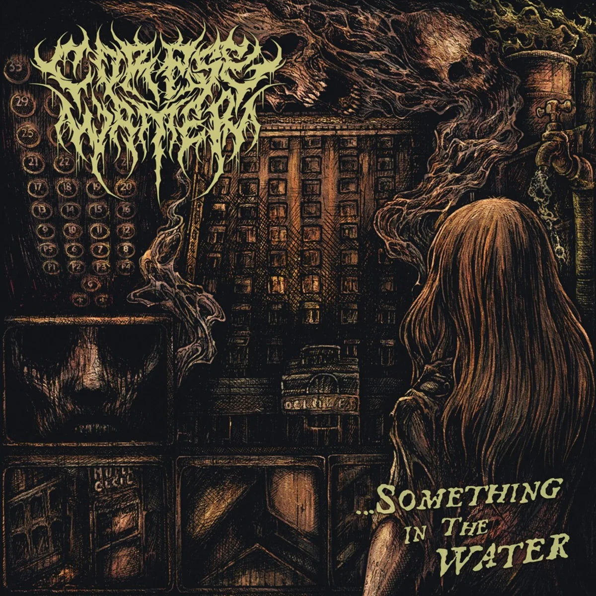 Corpse Water - ...something in the water	[Lime Green LP]