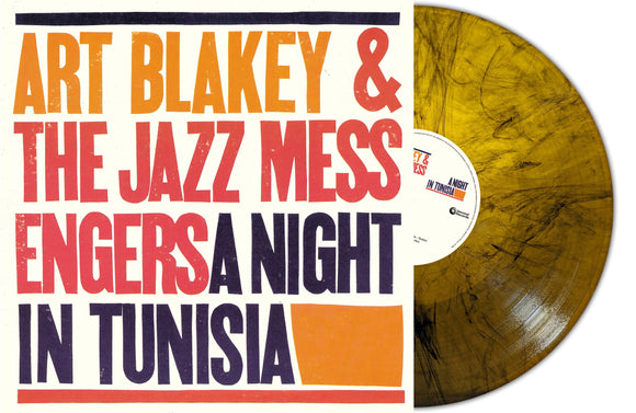 Art Blakey and the Jazz Messengers	- A Night in Tunisia (Orange Marble Vinyl)