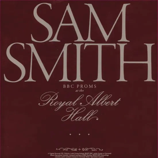SAM SMITH - Bbc Proms At The Royal Albert Hall (Deluxe Edition) (RSD 2025) [2LP]
