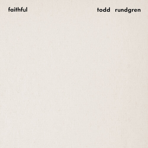 TODD RUNDGREN - Faithful (Premium Sound Edition) (Clear Gold Vinyl)