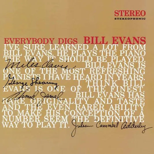 Bill Evans - Everybody Digs Bill Evans [Coloured Vinyl]