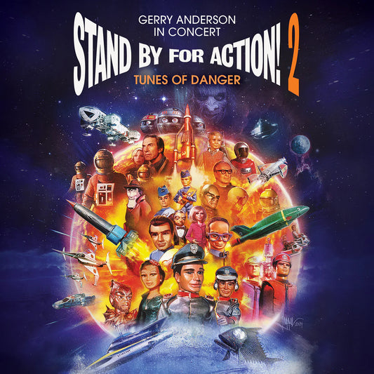 Carrot Productions' Hackenbacker Orchestra & George Morton - Stand By For Action! 2: Tunes Of Danger [CD]