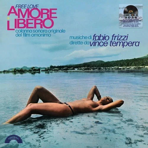 FABIO FRIZZI / GOBLIN - Amore Libero - Original Soundtrack (Clear Blue Vinyl) (RSD 2026)