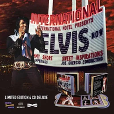 ELVIS PRESLEY - LAS VEGAS INTERNATIONAL PRESENTS ELVIS - NOW 1971 [CD + Book]