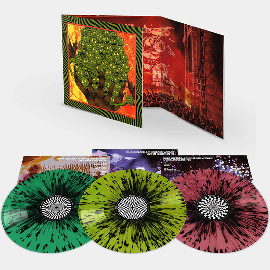 King Gizzard & The Lizard Wizard - King Gizzard - Live in Houston '24 [Triple Gatefold - Splatter Vinyl]