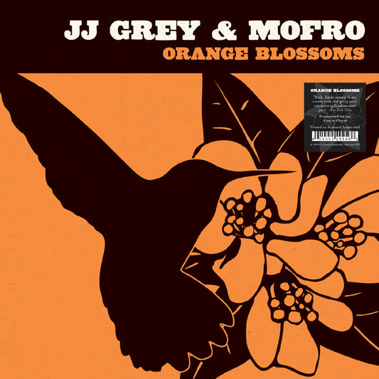 JJ Grey & Mofro - Orange Blossoms (SUNBURST SPLASH VINYL)