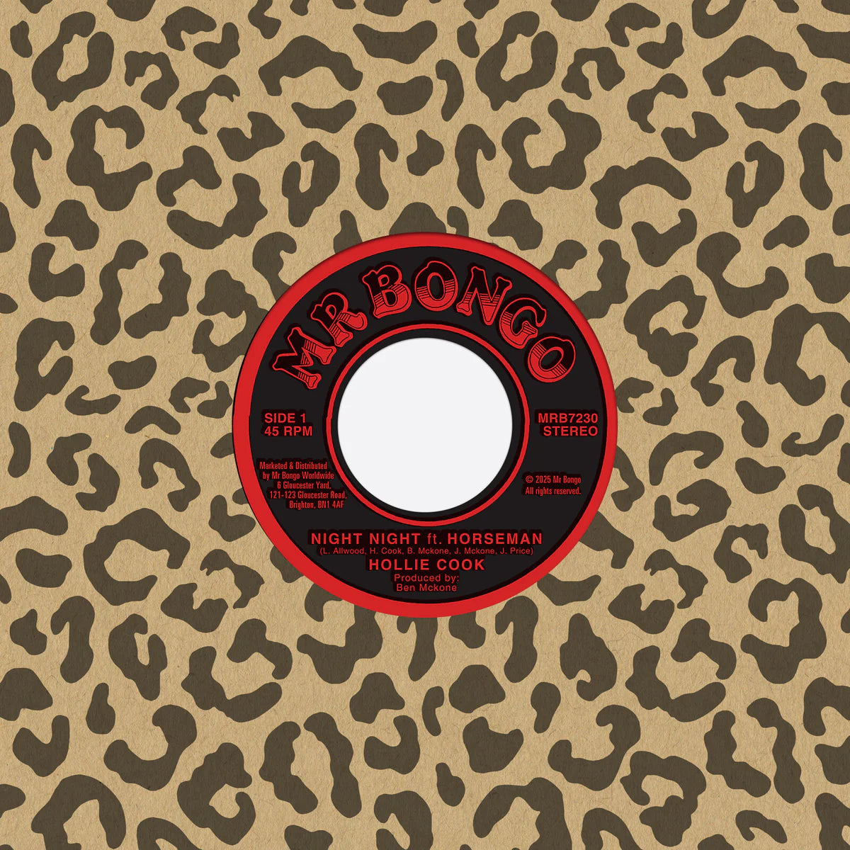 Hollie Cook ft. Horseman - Night Night [7" Vinyl]