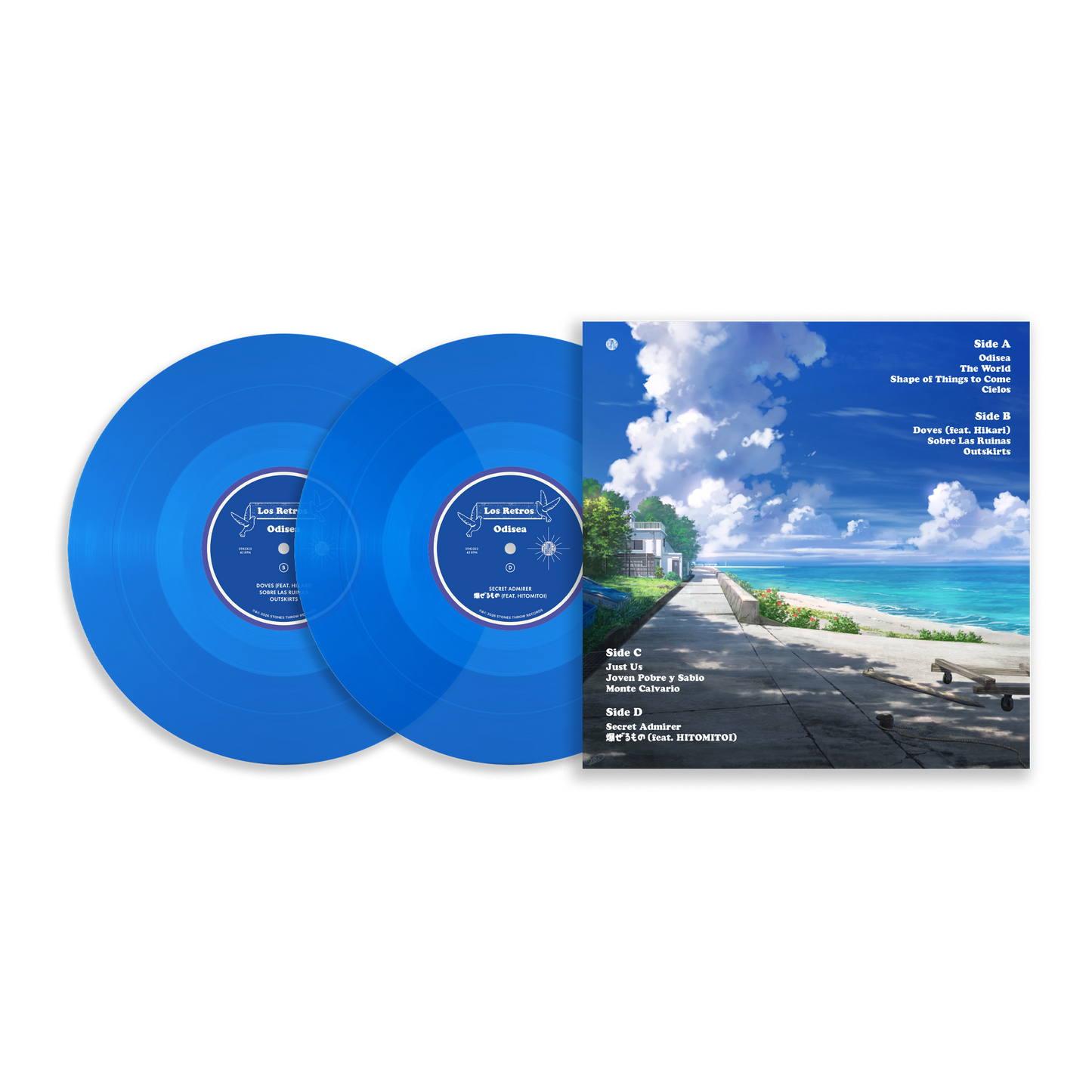Los Retros - Odisea [2LP Cobalt Blue Vinyl]