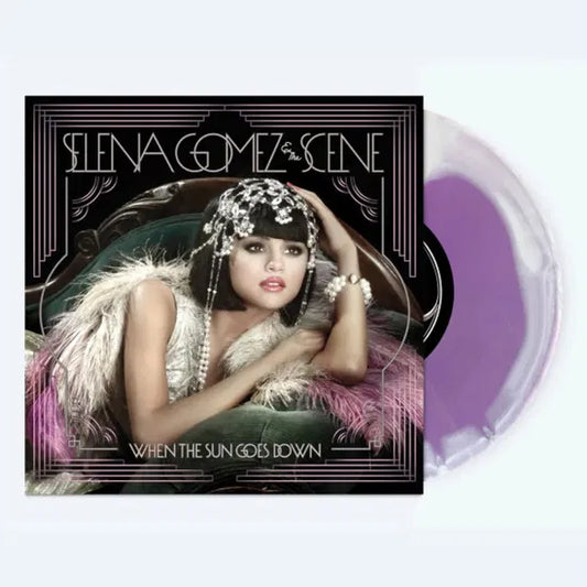 SELENA GOMEZ / SCENE - When The Sun Goes Down (Lavender/White Swirl Vinyl)
