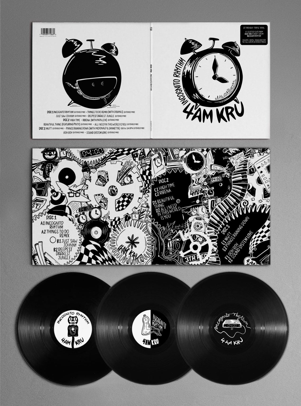 4am Kru - Incognito Rhythm [3LP]