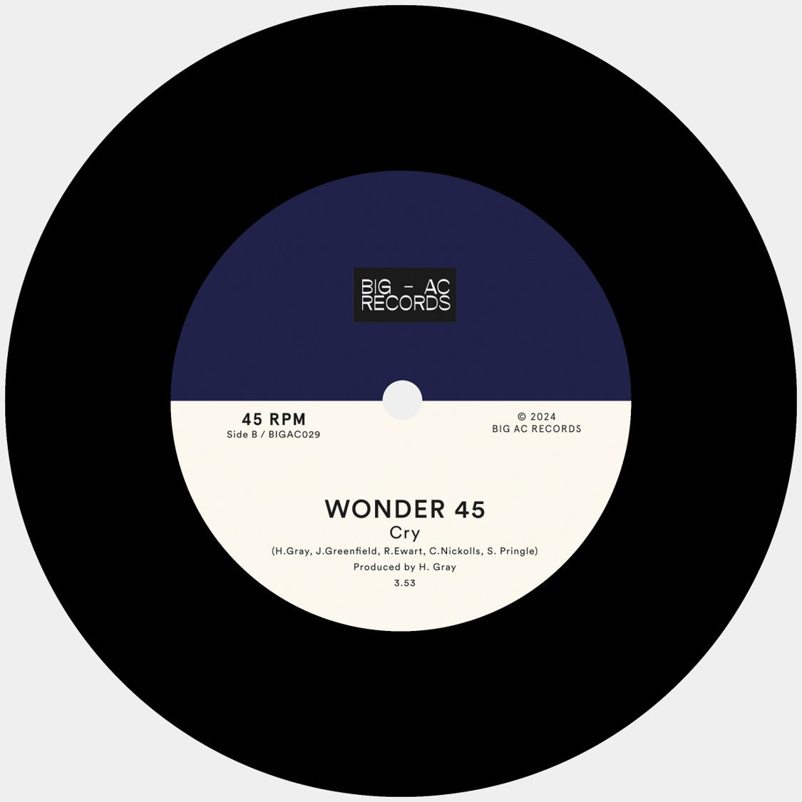 Wonder 45 - Make It Happen / Cry [7" Vinyl]