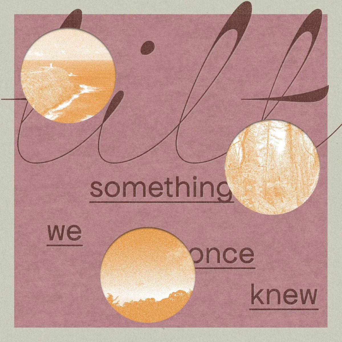 Tilt - something we once knew LP [w/ download card]