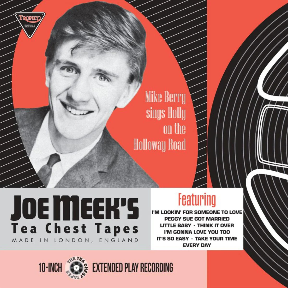 Mike Berry - Mike Berry Sings Holly On The Holloway Rd - Joe Meek's Tea Chest Tapes [10EP]