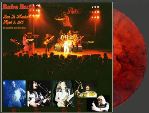 BABE RUTH - Live In Montreal April 9. 1975 (Red Marble Vinyl)