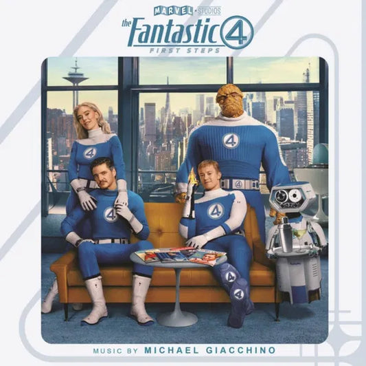 MICHAEL GIACCHINO / ANDREA DATZMAN - Fantastic Four: First Steps Main Theme / Let Us Be Devoured (Blue 7" Vinyl)