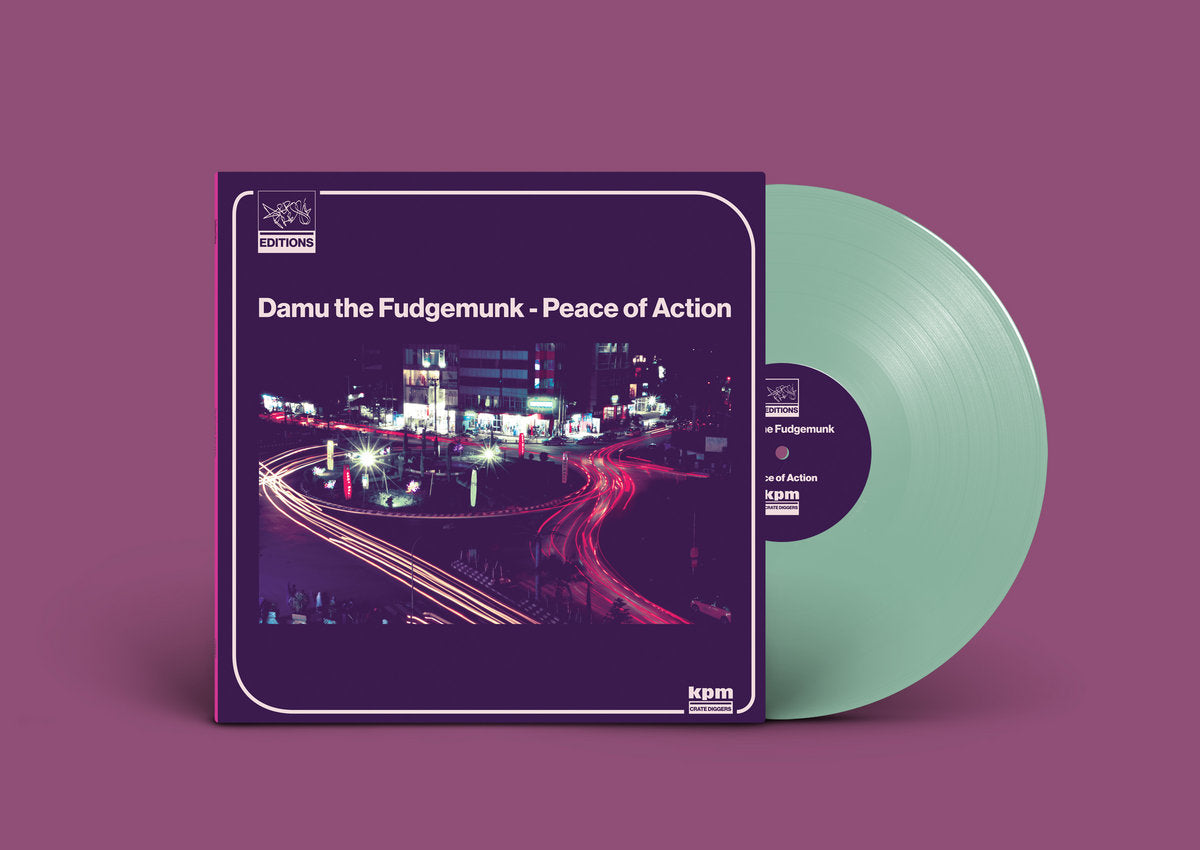 Damu the Fudgemunk - Peace of Action [Duck Egg Blue Colour Vinyl]