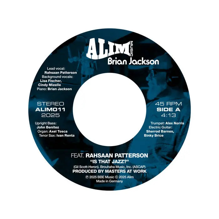 Brian Jackson - Is That Jazz? [7" Vinyl]
