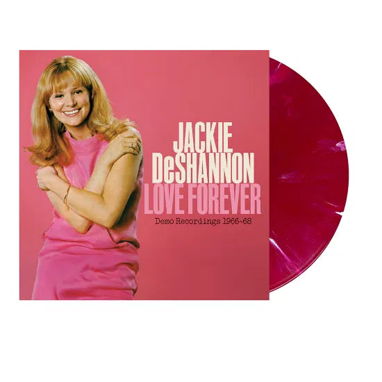 JACKIE DESHANNON - LOVE FOREVER- THE DEMO RECORDINGS 1966-`1968 (RSD2025 Valentine Red with White Swirl Vinyl)
