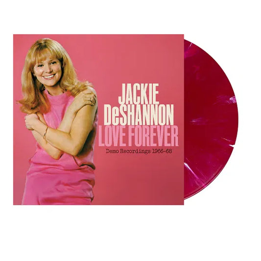 JACKIE DESHANNON - LOVE FOREVER- THE DEMO RECORDINGS 1966-`1968 (RSD2025 Valentine Red with White Swirl Vinyl)