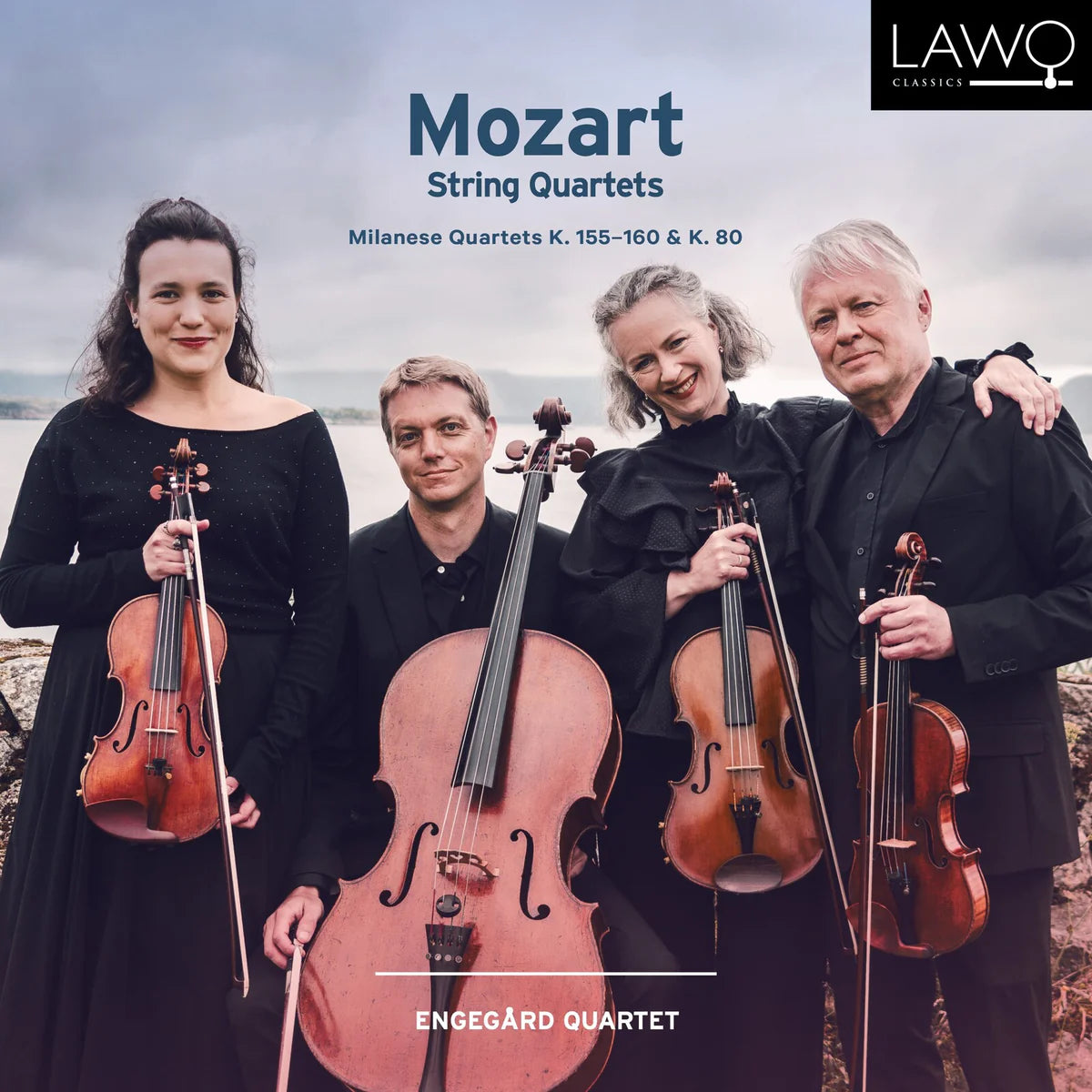 Engegard Quartet - Mozart Quartets: Milanese Quartets K.155-160 & K.80 [CD]
