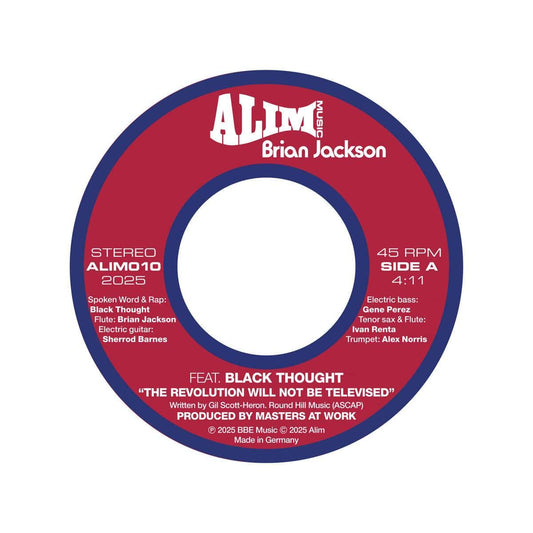 Brian Jackson - The Revolution Will Not Be Televised [7" Vinyl]