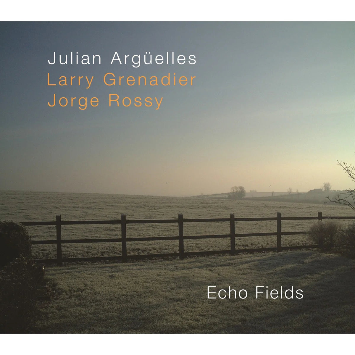 Julian Arguelles, Larry Grenadier & Jorge Rossy - Echo Fields [CD]