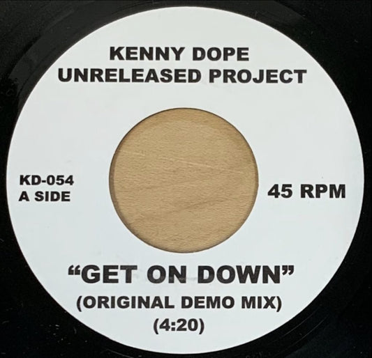 Kenny Dope - Unreleased Project - Get On Down / Gunshot ft. Shaggy [7" Vinyl]