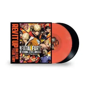 Various Artists - Fatal Fury: City of the Wolves (Original Video Game Soundtrack) [One black LP and one Orange LP]