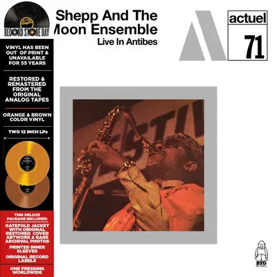 ARCHIE SHEPP & THE FULL MOON ENSEMBLE - Live In Antibes (Orange/Brown Vinyl) (RSD 2025)