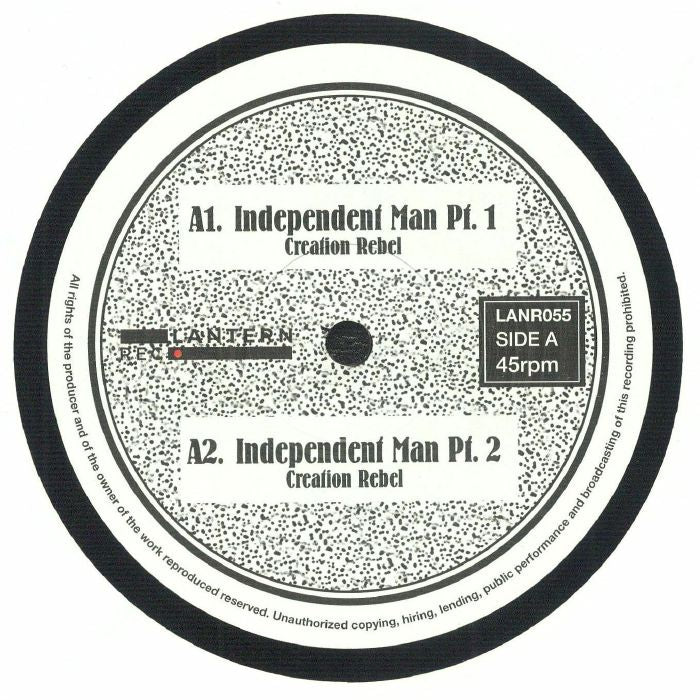 CREATION REBEL - Independent Man/ Creation Rebel (Rsd 2025)