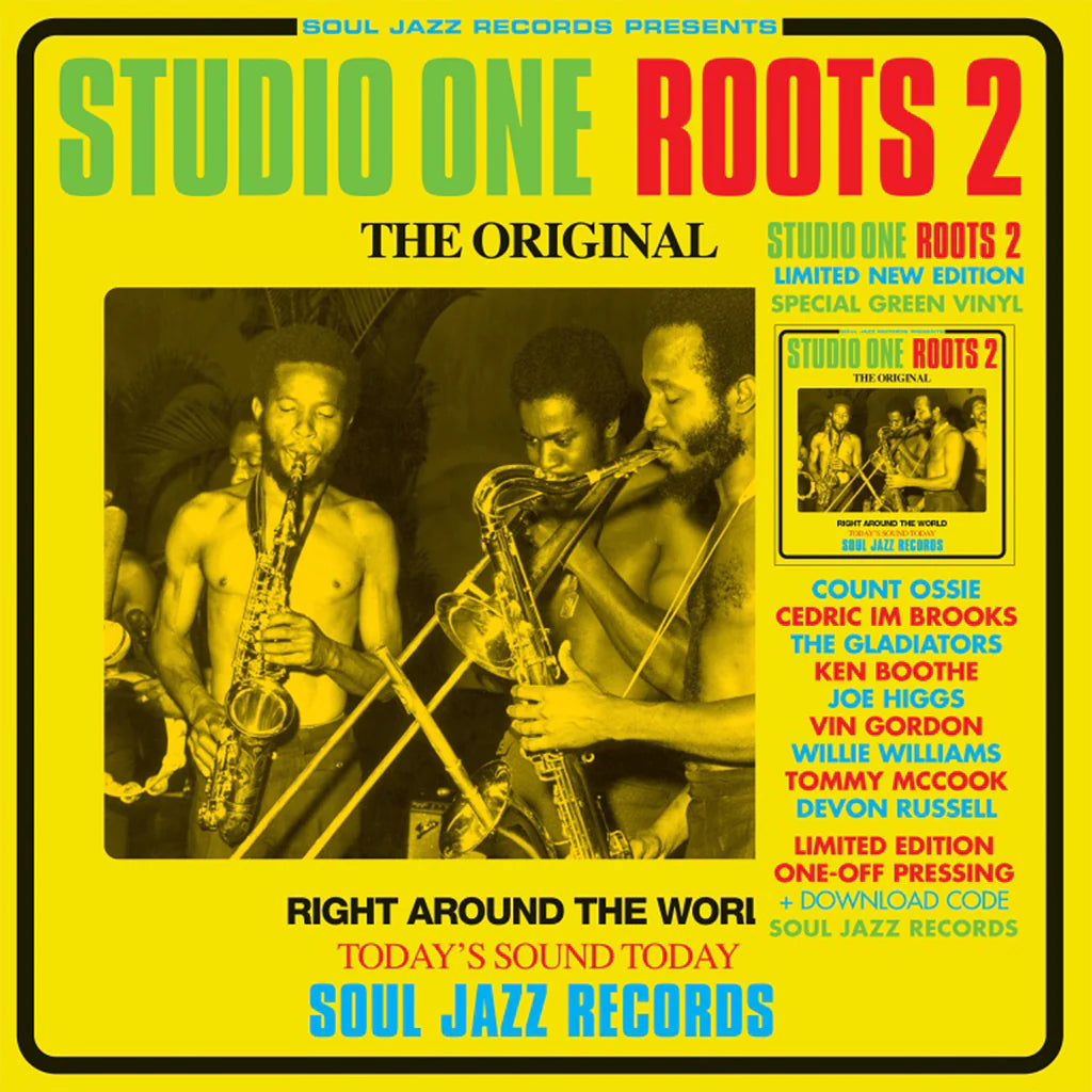 VA / Soul Jazz Records Presents - STUDIO ONE ROOTS 2 [transparent green vinyl edition 2LP]