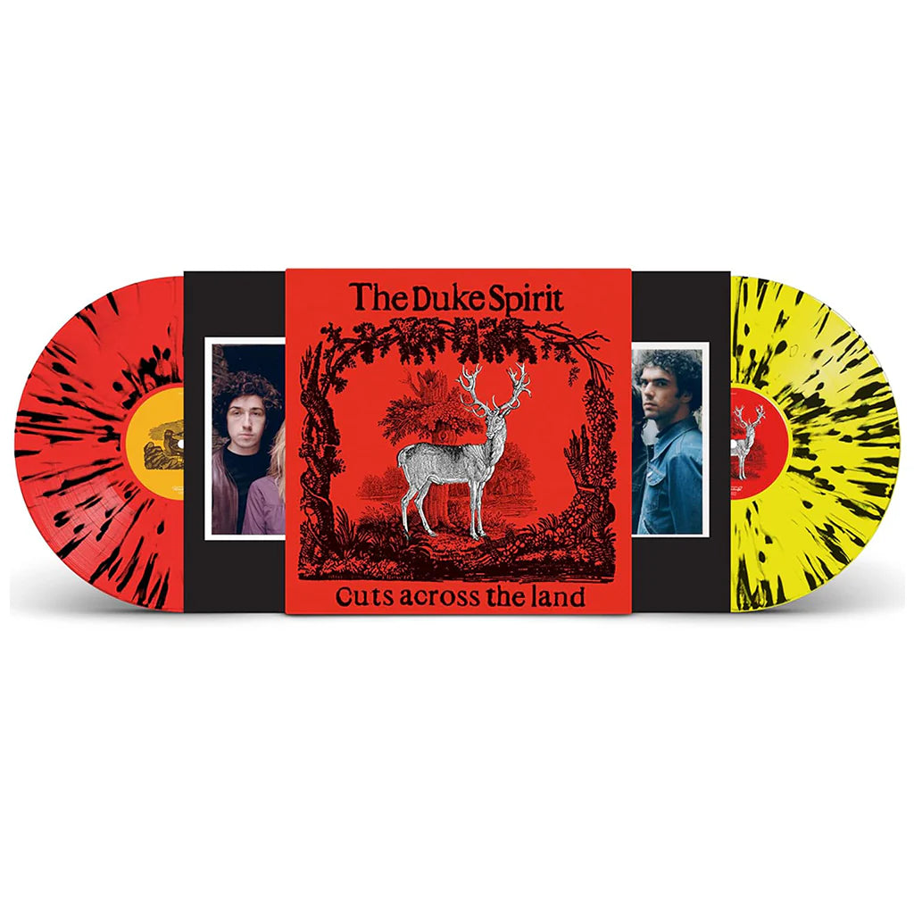 Duke Spirit - Cuts Across The Land (Deluxe) [2LP Yellow Splatter/ Red Splatter Vinyl]