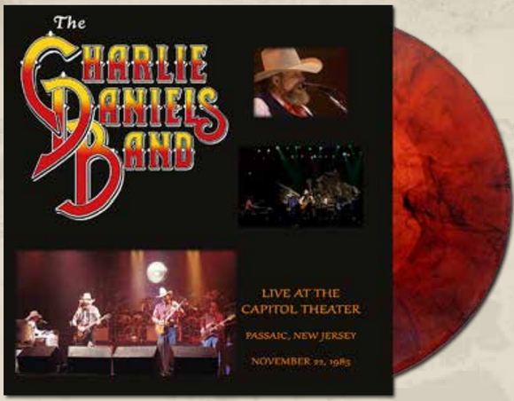 CHARLIE DANIELS BAND - Live At The Capitol Theater November 22. 1985 (Red Marble Vinyl)