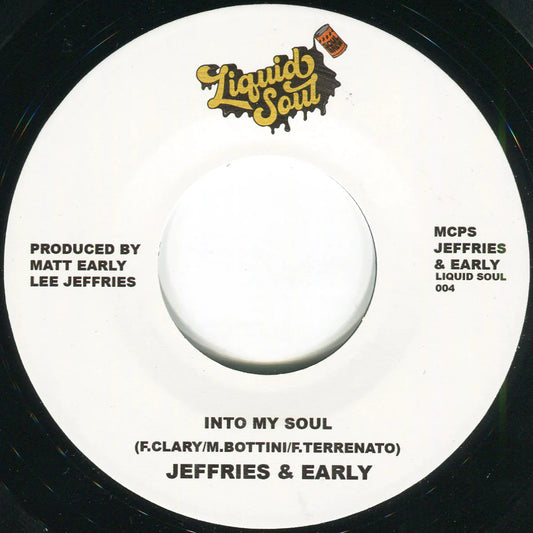 MATT EARLY & LEE JEFFRIES - INTO MY SOUL / BLANK (One Sided 7” 45)