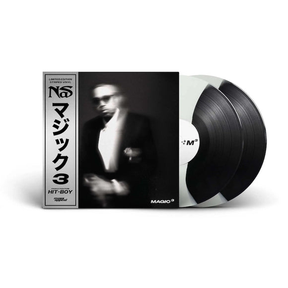 Nas - Magic 3 [Striped (B&W) Colour Vinyl]