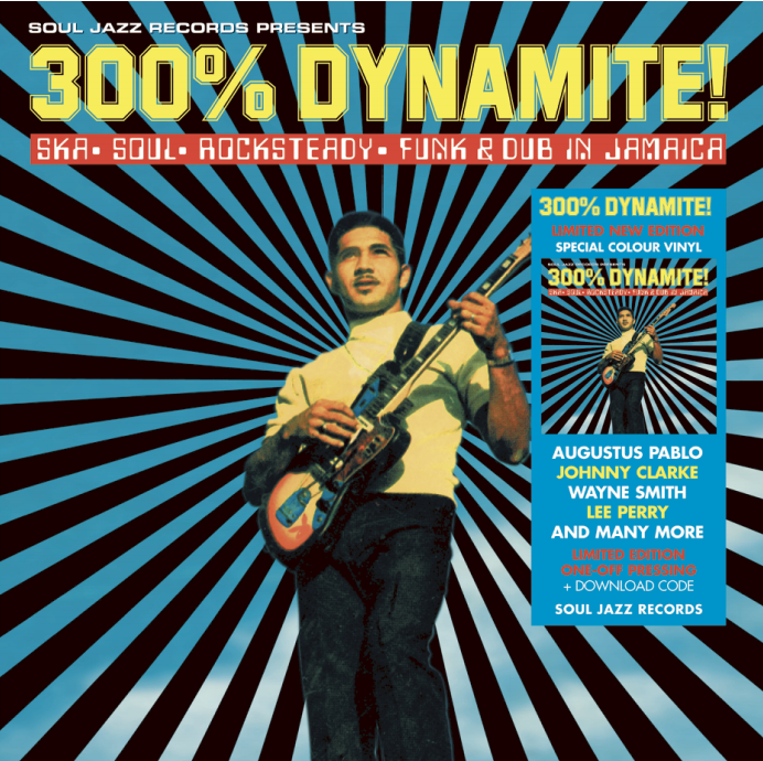 Soul Jazz Records presents - 300% DYNAMITE! Ska, Soul, Rocksteady, Funk and Dub in Jamaica [2LP Yellow]
